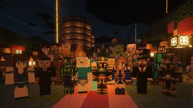 Свадьба le_souriceau и Keeperd на Minecraft-Moscow