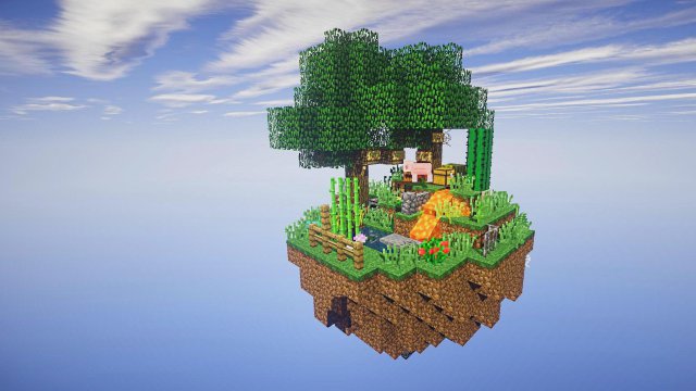 SkyBlock проекта Minecraft Moscow [эксперимент]